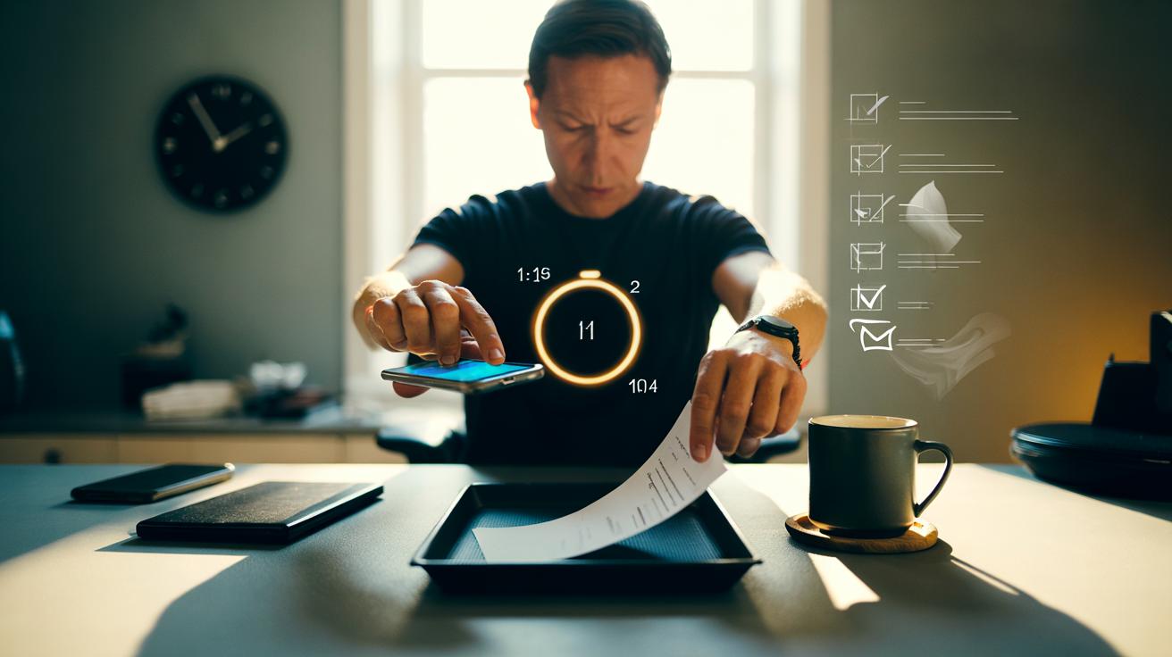 The two-minute rule that clears your to-do list daily : how doing tiny tasks stops them growing