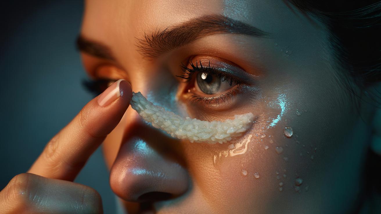 The vaseline trick that stops mascara smudging all day : how a tiny layer creates a waterproof barrier